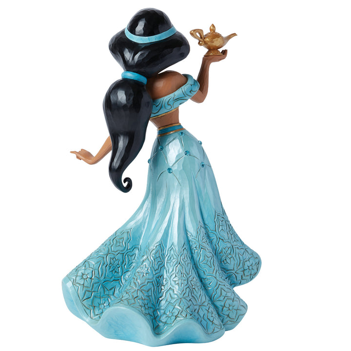 Jim Shore Disney Traditions: Jasmine Deluxe 7th In Series Figurine sparkle-castle