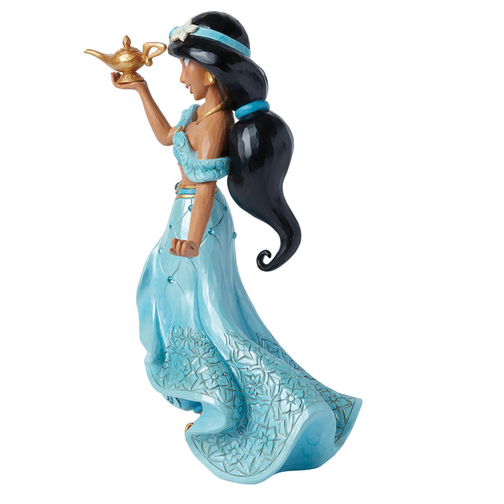 Jim Shore Disney Traditions: Jasmine Deluxe 7th In Series Figurine sparkle-castle