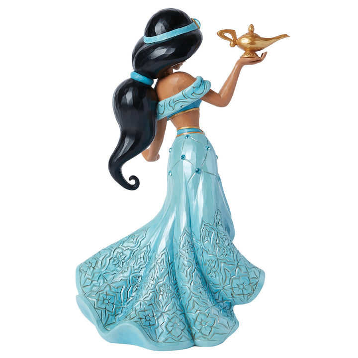 Jim Shore Disney Traditions: Jasmine Deluxe 7th In Series Figurine sparkle-castle