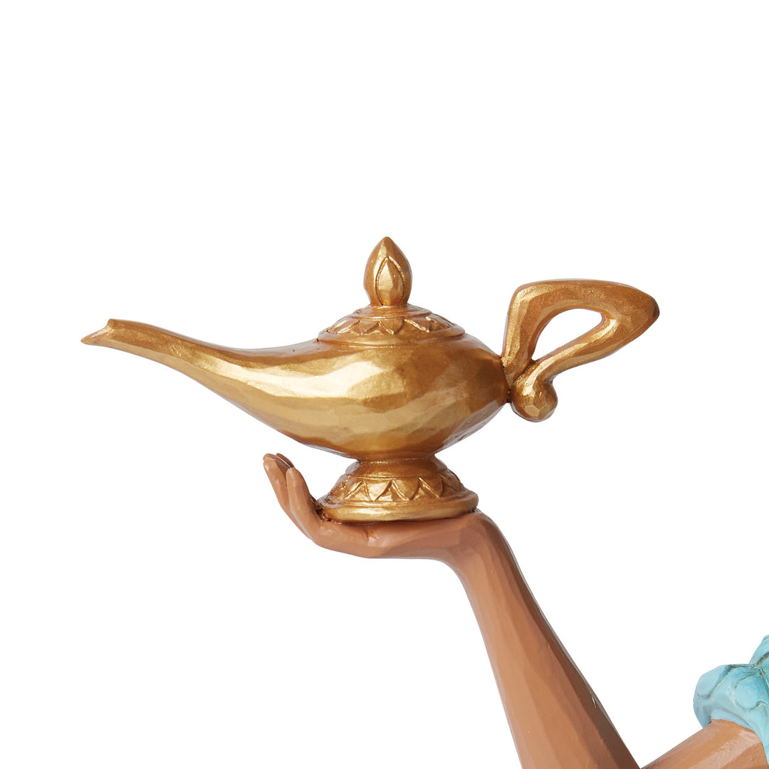 Jim Shore Disney Traditions: Jasmine Deluxe 7th In Series Figurine sparkle-castle