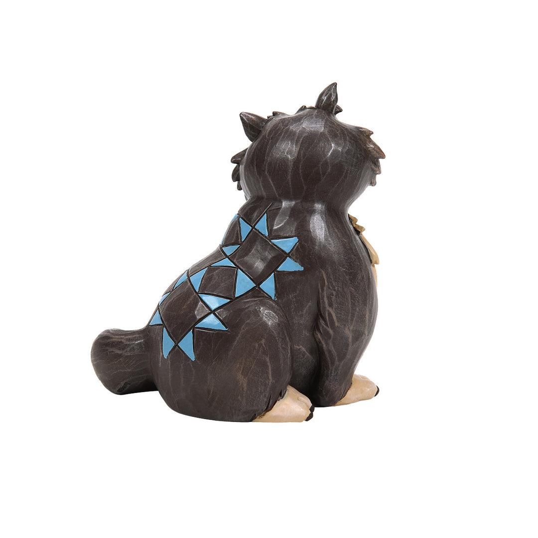 Jim Shore Disney Traditions: Lucifer The Cat Mini Figurine sparkle-castle