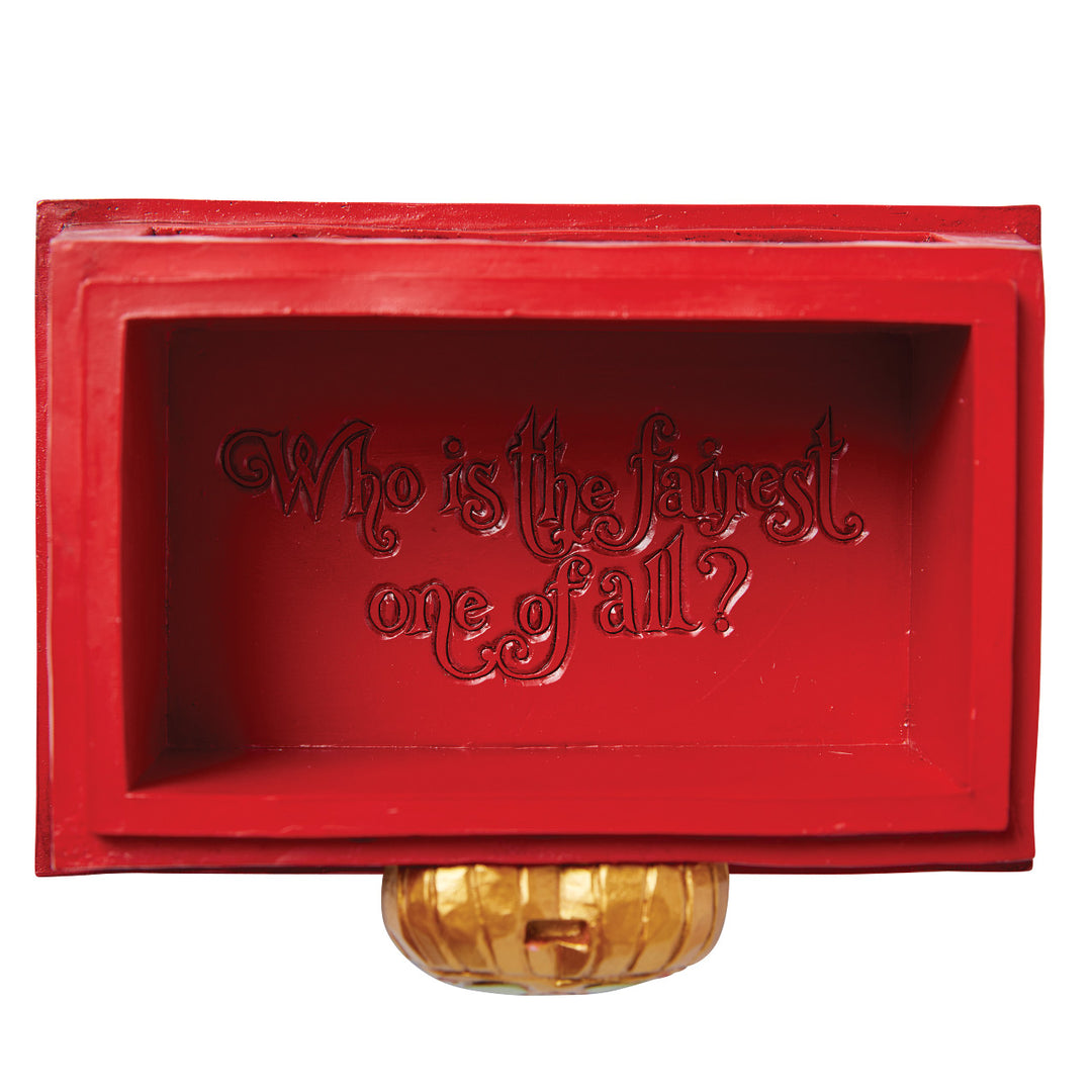 Jim Shore Disney Traditions: Evil Queen's Trinket Box sparkle-castle