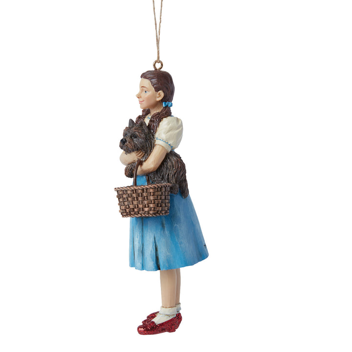 Jim Shore Wizard of Oz: Dorthy And Toto Hanging Ornament sparkle-castle