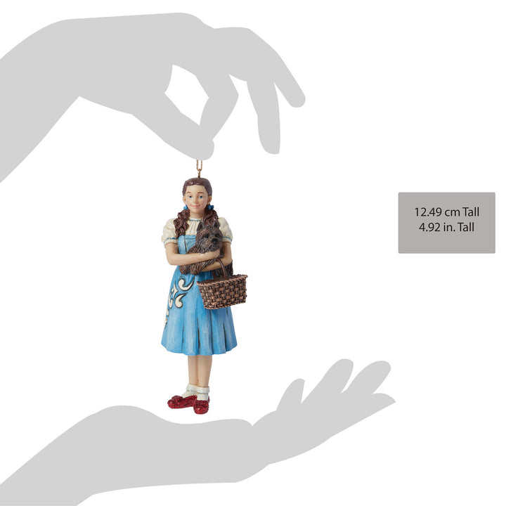 Jim Shore Wizard of Oz: Dorthy And Toto Hanging Ornament sparkle-castle