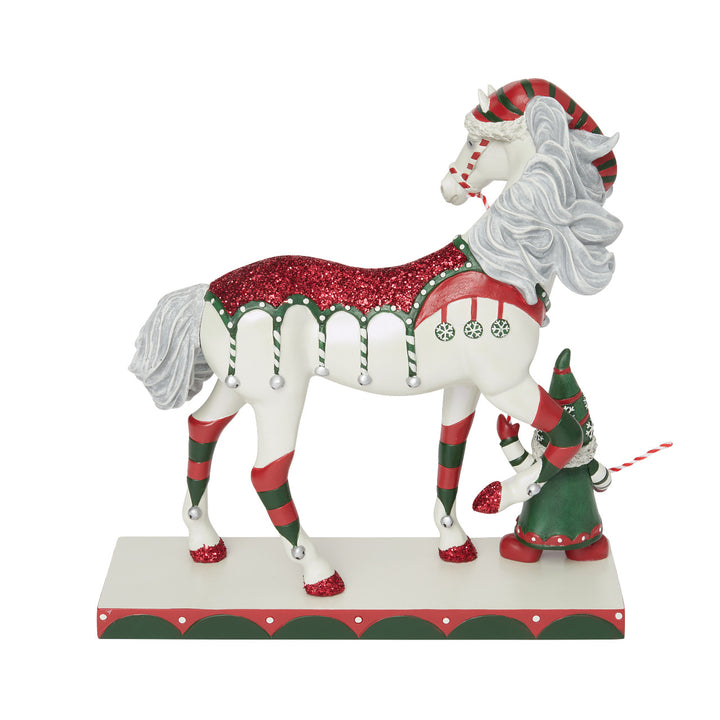 Trail of Painted Ponies: A Gnome Christmas Tale Figurine sparkle-castle