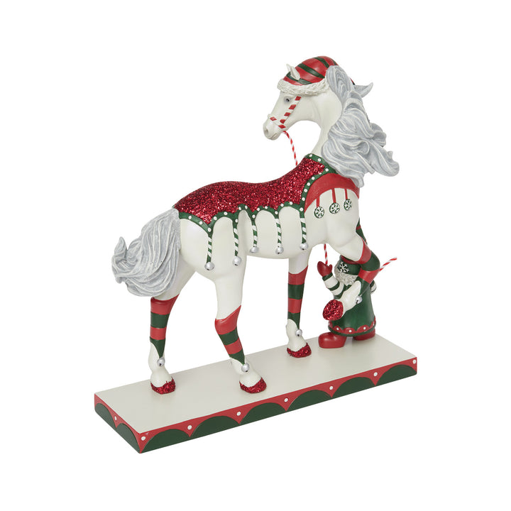 Trail of Painted Ponies: A Gnome Christmas Tale Figurine sparkle-castle