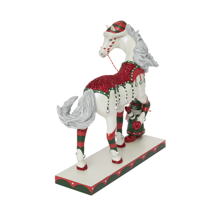 Trail of Painted Ponies: A Gnome Christmas Tale Figurine sparkle-castle