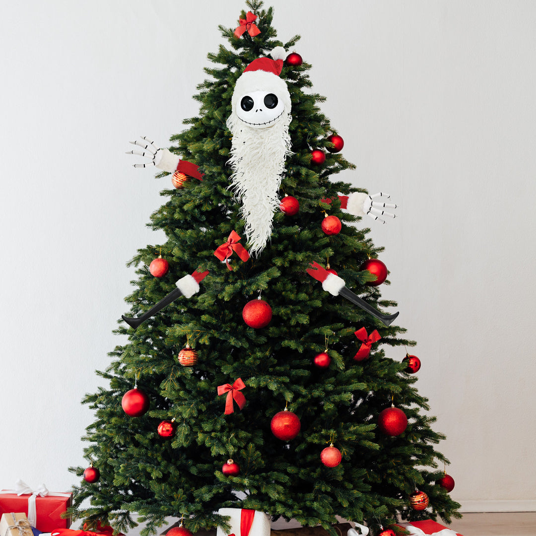 Department 56 Possible Dreams Disney: Santa Jack Tree Topper sparkle-castle