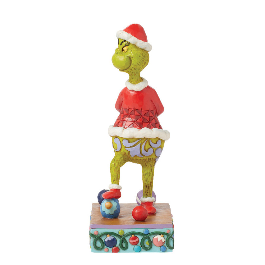 Jim Shore The Grinch: Grinch Stepping On Ornament Figurine sparkle-castle