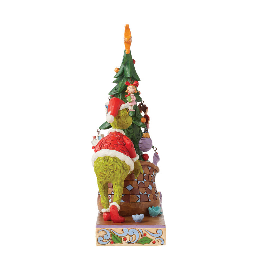 Jim Shore The Grinch: Deluxe Grinch Countdown 12 Days Of Christmas Figurine sparkle-castle
