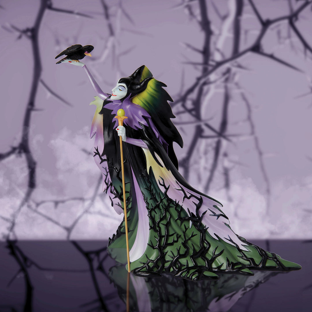 Disney Showcase Botanicals: Maleficent Figurine sparkle-castle