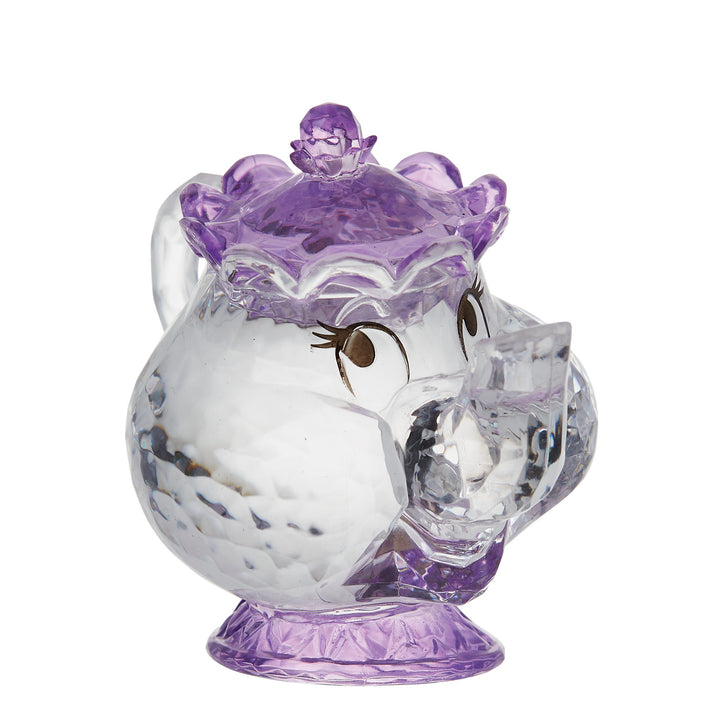 Facets Collection: Mrs. Potts Acrylic Figurine sparkle-castle