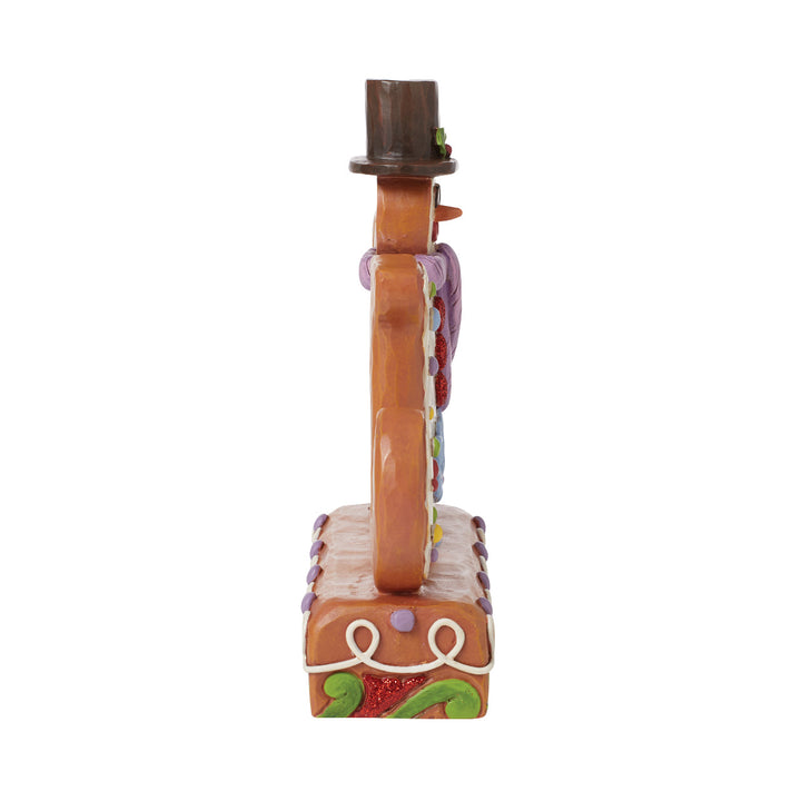 Jim Shore Heartwood Creek: Gingerbread Christmas Joy Sign Figurine sparkle-castle
