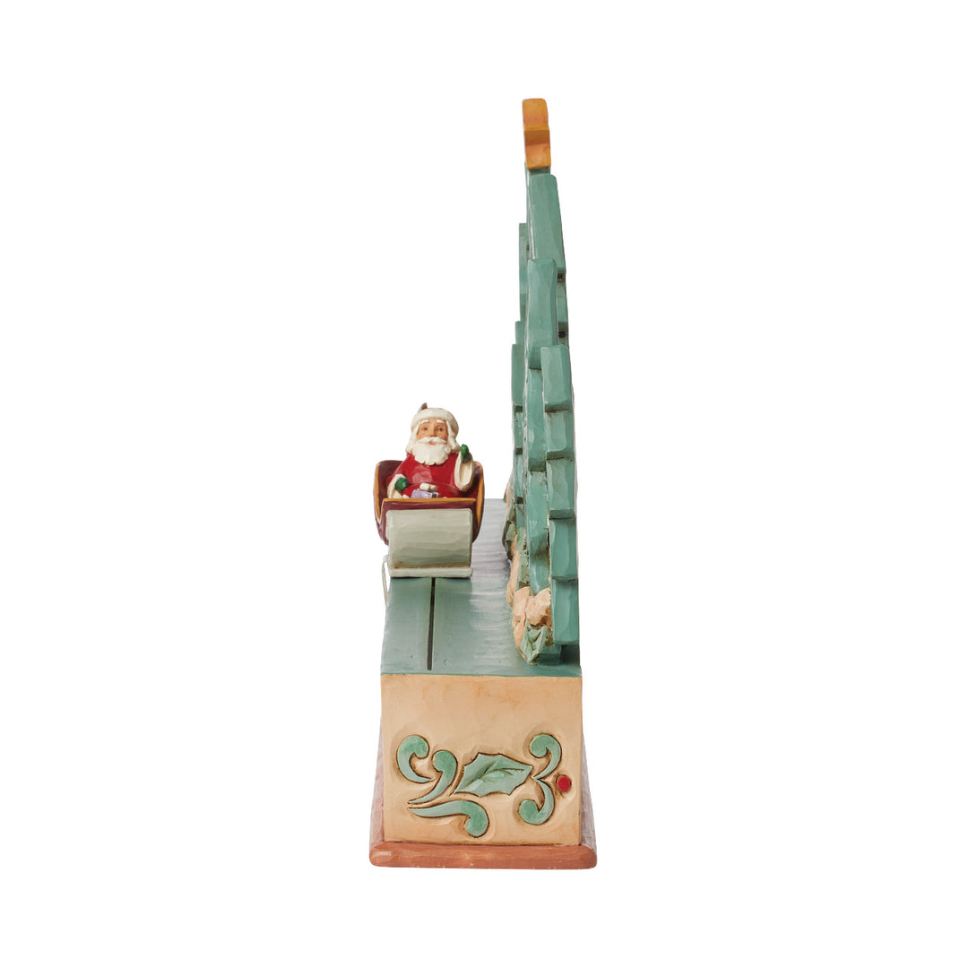 Jim Shore Heartwood Creek: Highland Glen Countdown Calendar Figurine sparkle-castle