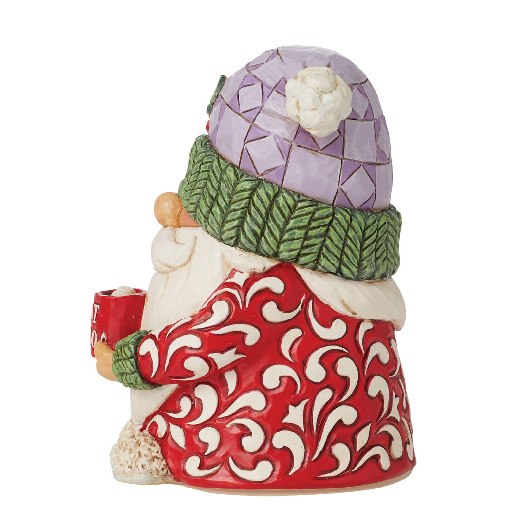 Jim Shore Heartwood Creek: Gnome With Hot Chocolate Figurine - SIGNED sparkle-castle