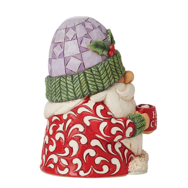 Jim Shore Heartwood Creek: Gnome With Hot Chocolate Figurine - SIGNED sparkle-castle