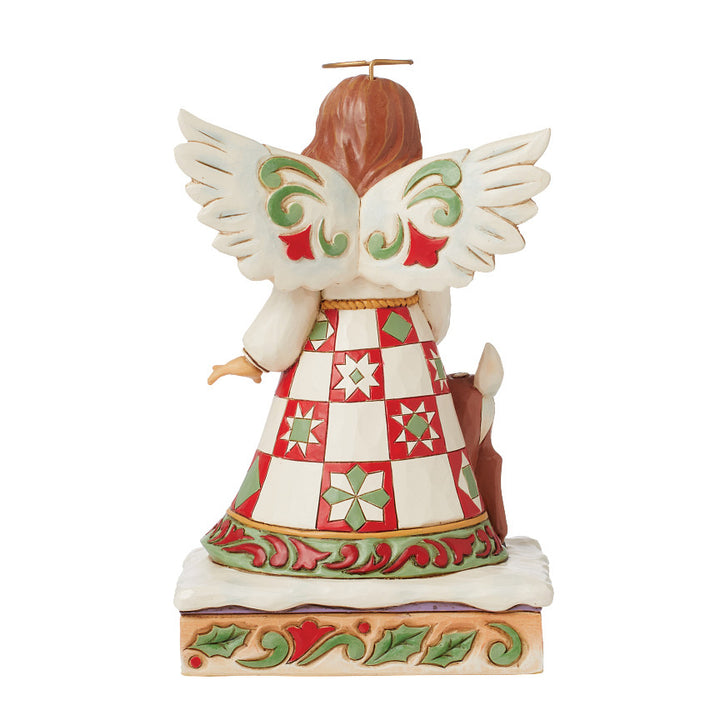 Jim Shore Heartwood Creek: Angel With Deer Figurine - SIGNED sparkle-castle