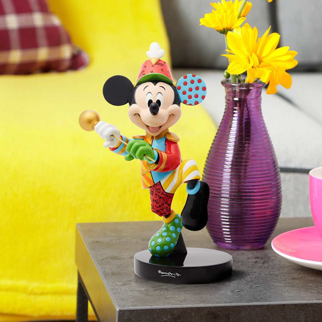 Disney Britto: Band Leader Mickey Figurine sparkle-castle