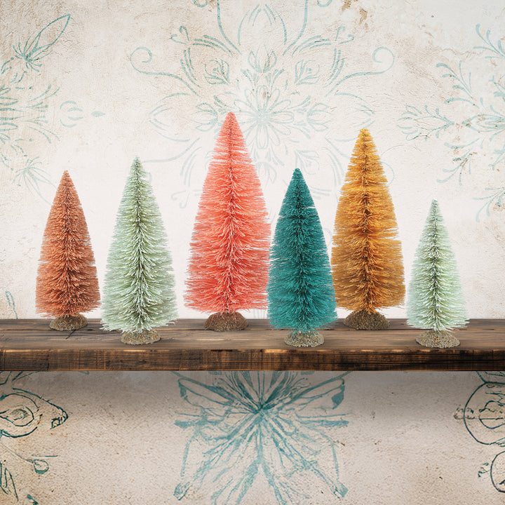 Department 56 Cross Product Village Accessory: Vista Pines, Set of 6 sparkle-castle