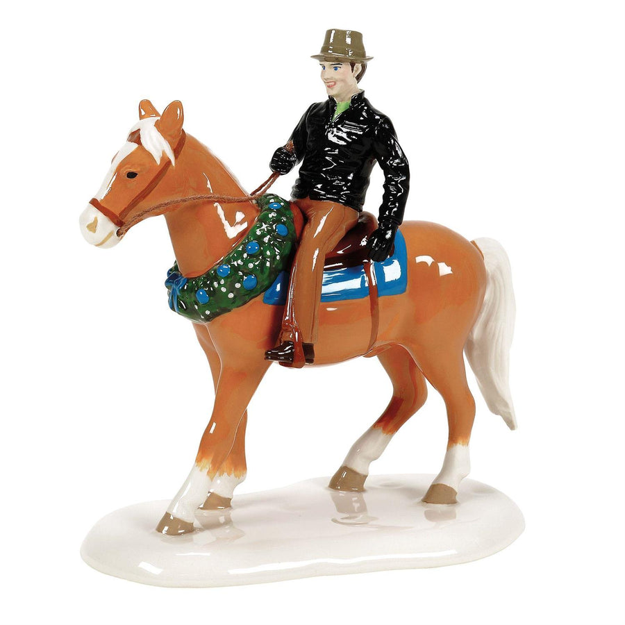 Department 56 Original Snow Village Accessory: Elvis & Rising Sun sparkle-castle