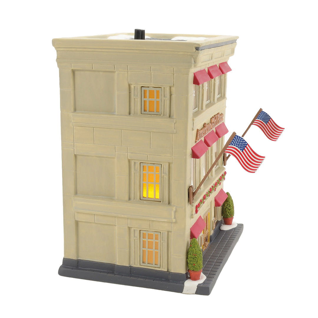 Department 56 Christmas In The City Village: American Girl Place sparkle-castle