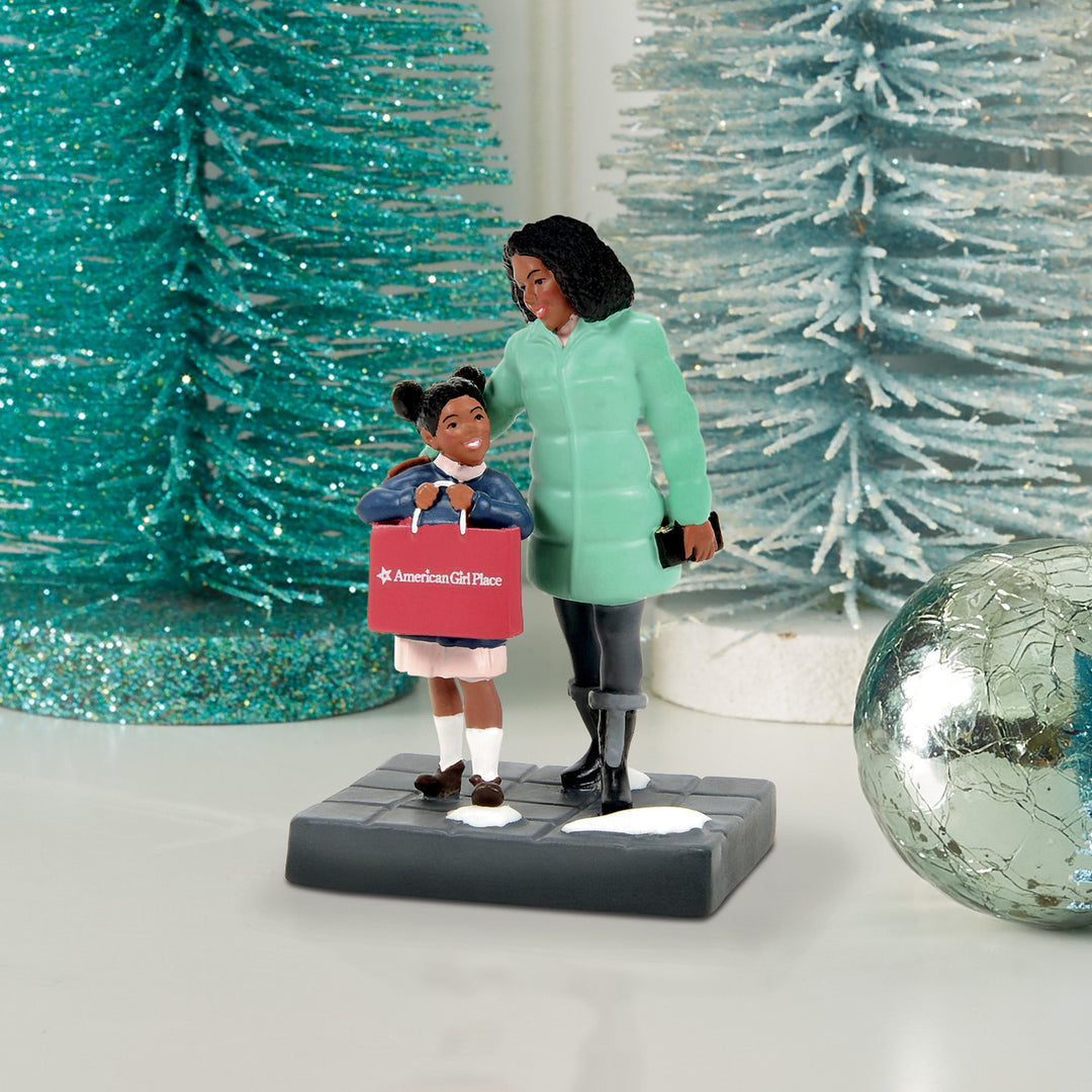 Department 56 Christmas In The City Village Accessory: Time Well Spent Together sparkle-castle