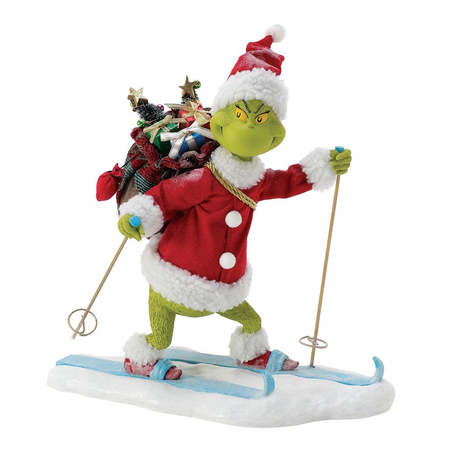 Department 56 Possible Dreams Grinch: Grinchy Delivery sparkle-castle