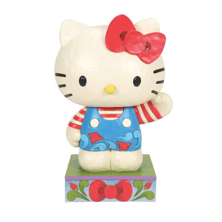 Jim Shore Sanrio: Hello Kitty Big Figurine sparkle-castle