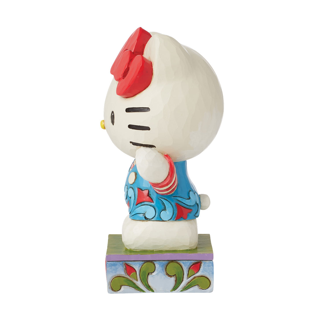 Jim Shore Sanrio: Classic Hello Kitty Figurine sparkle-castle