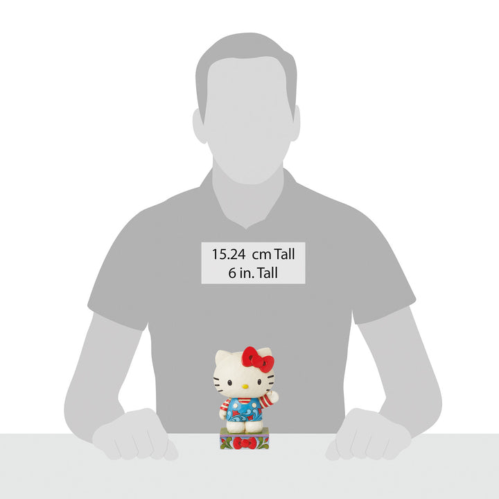 Jim Shore Sanrio: Classic Hello Kitty Figurine sparkle-castle