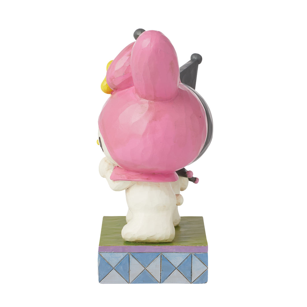 Jim Shore Sanrio: Kuromi And My Melody Figurine sparkle-castle