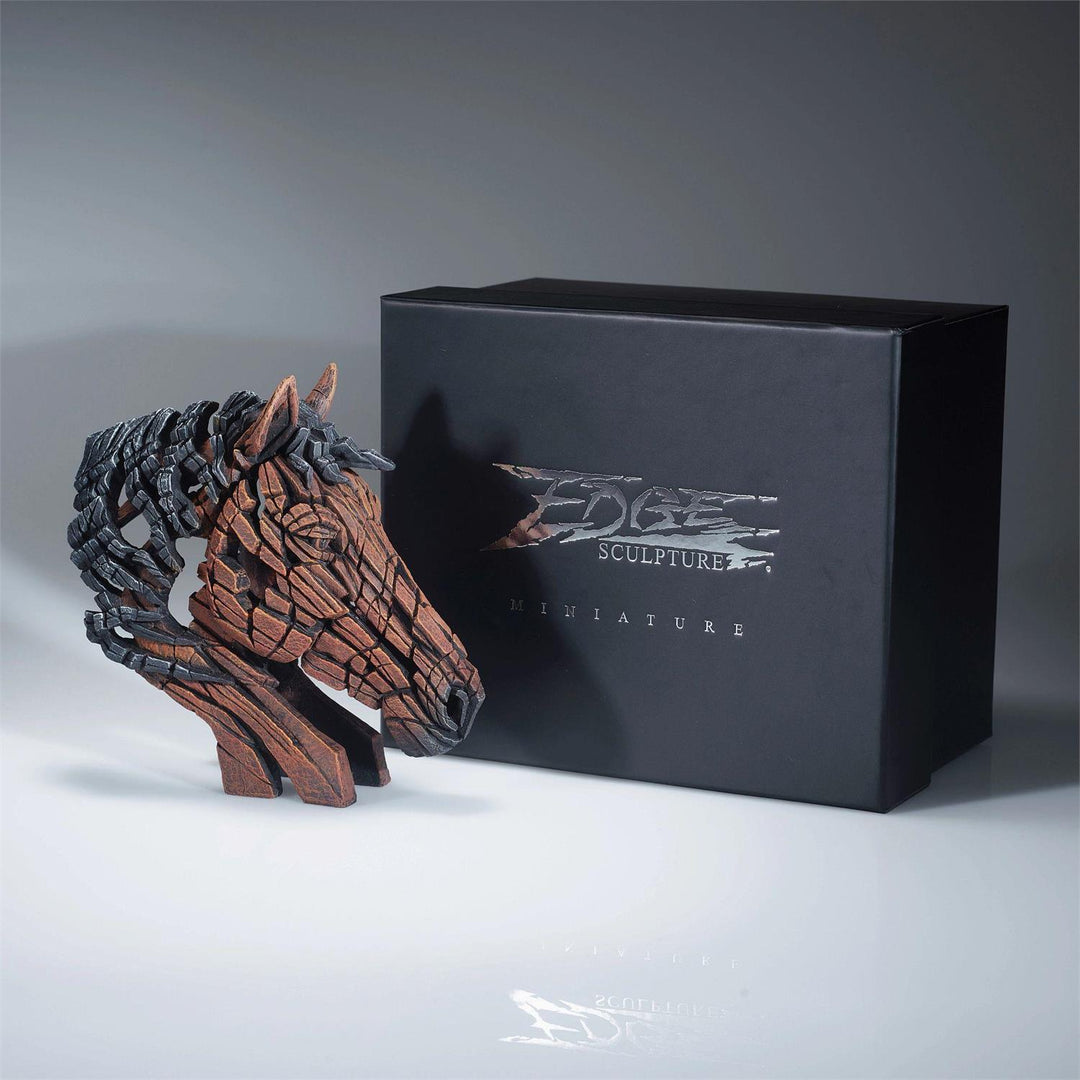 Edge Sculpture: Miniature Horse Bust sparkle-castle