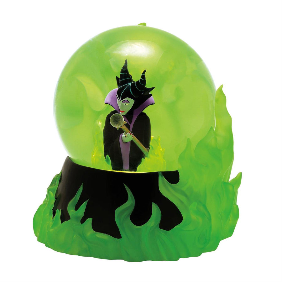 Disney Showcase: Maleficent 100MM Waterball sparkle-castle