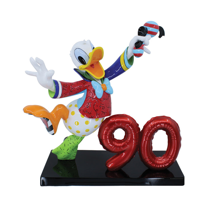 Disney Britto: Donald Duck's 90th Anniversary Figurine sparkle-castle