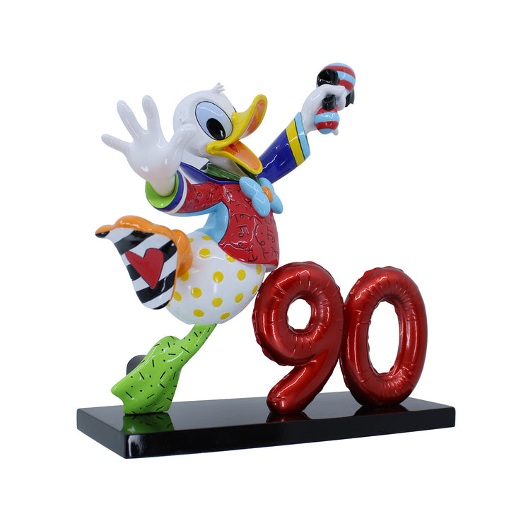 Disney Britto: Donald Duck's 90th Anniversary Figurine sparkle-castle