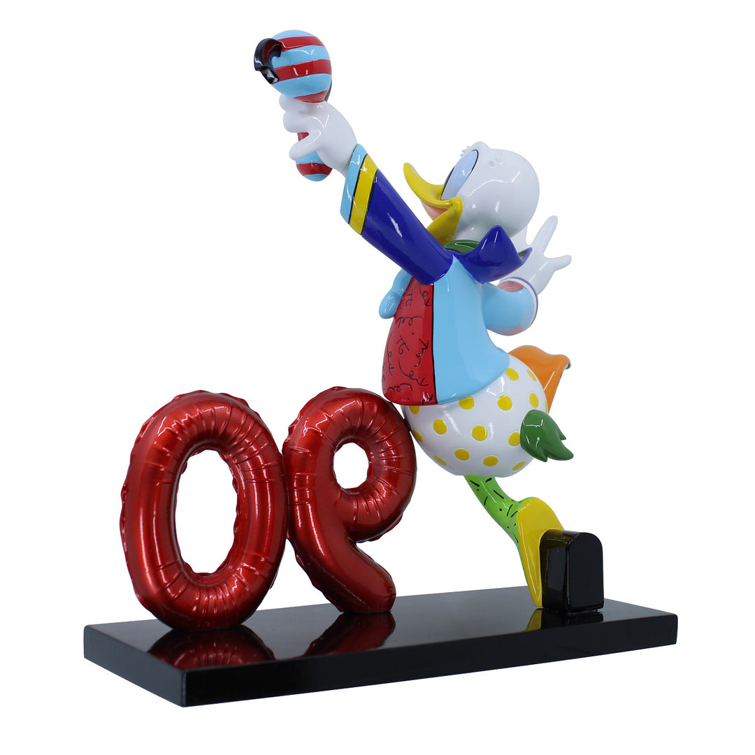Disney Britto: Donald Duck's 90th Anniversary Figurine sparkle-castle