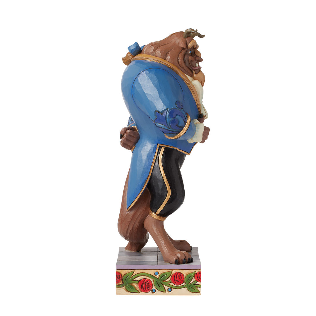 Jim Shore Disney Traditions: Beast In Suit Figurine sparkle-castle