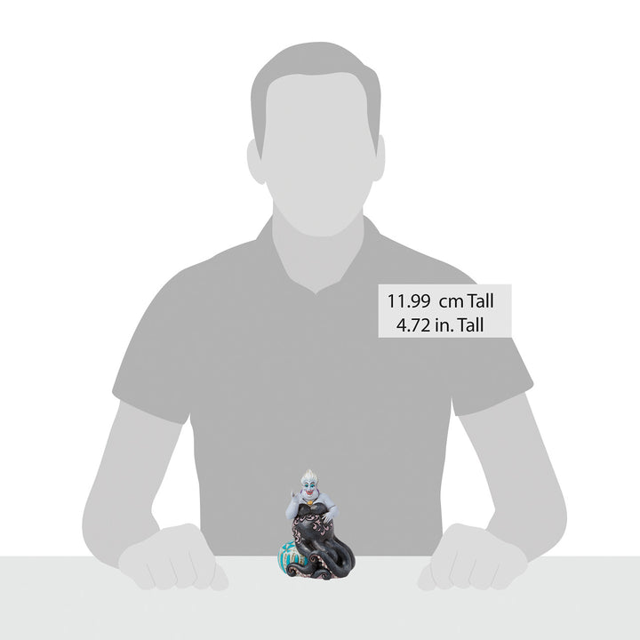 Jim Shore Disney Traditions: Ursula Sitting On Sea Urchin Figurine sparkle-castle