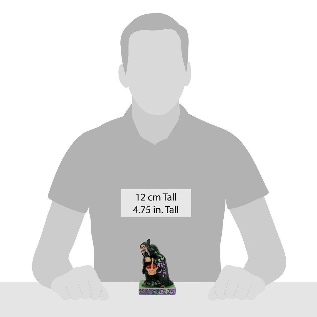 Jim Shore Disney Traditions: The Hag from Snow White Figurine sparkle-castle