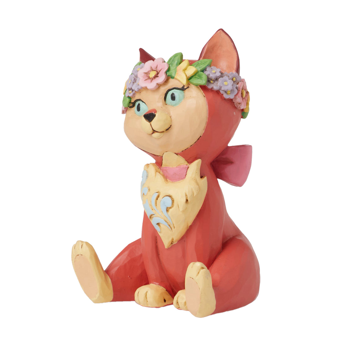 Jim Shore Disney Traditions: Dinah With Flower Crown Mini Figurine sparkle-castle