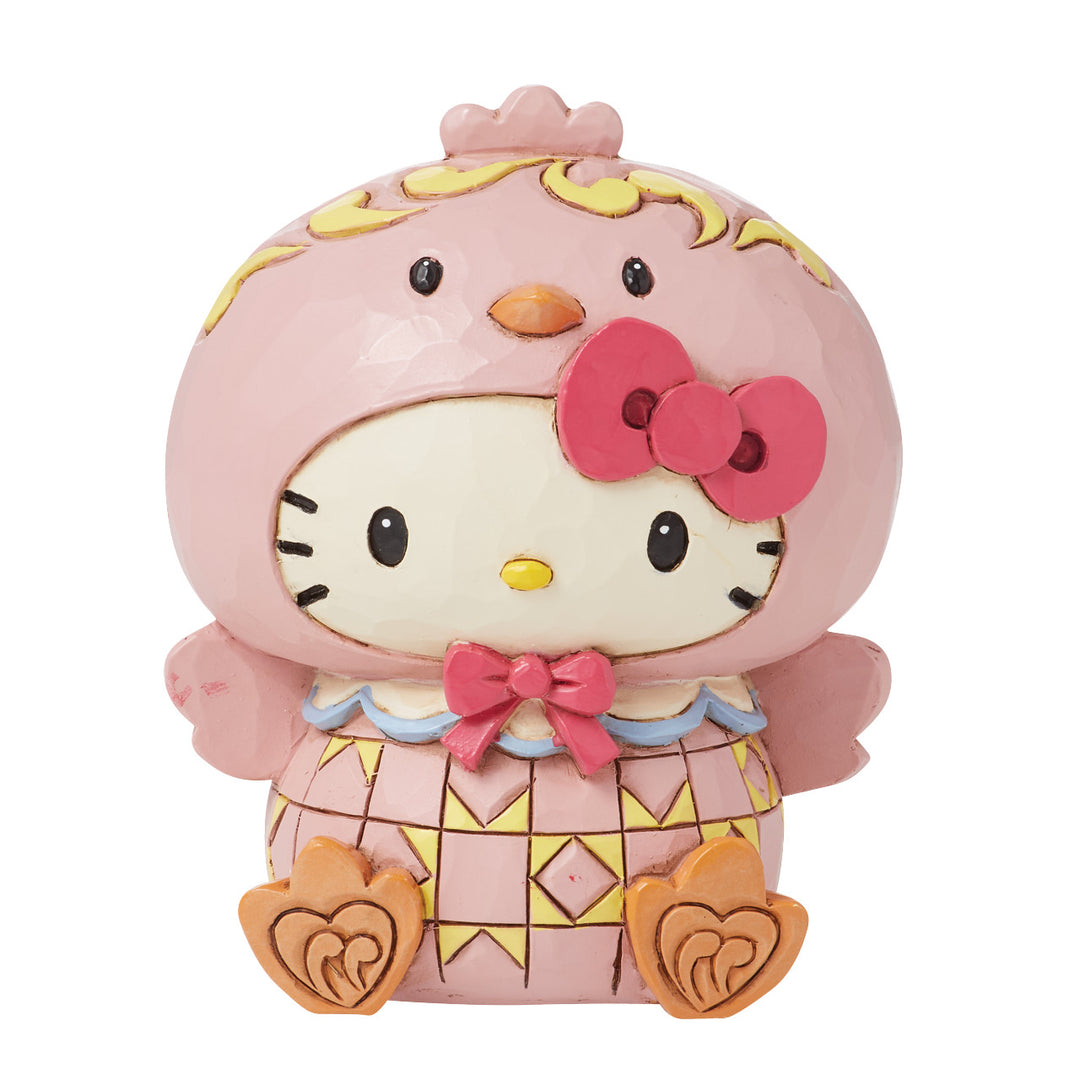Jim Shore Sanrio: Hello Kitty Easter Chick Mini Figurine sparkle-castle
