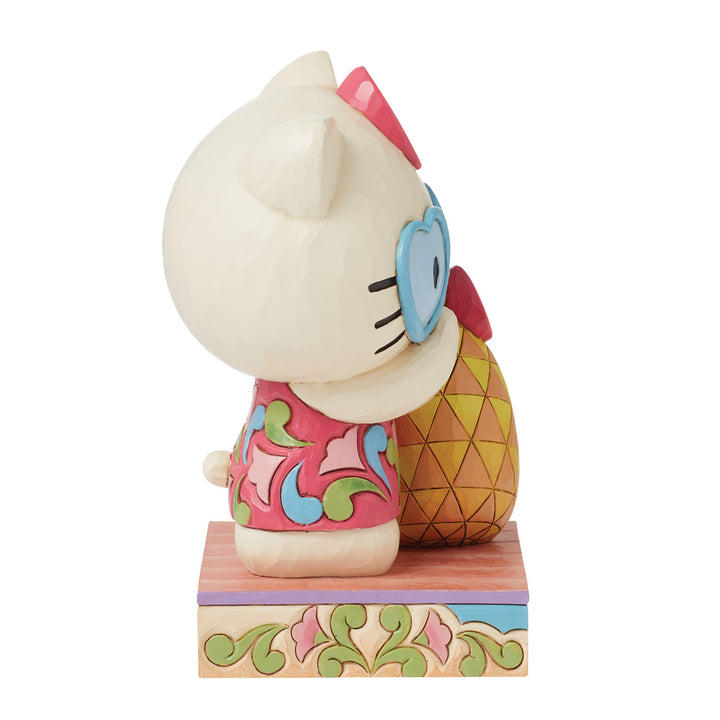 Jim Shore Sanrio: Hello Kitty With Pineapple Figurine sparkle-castle
