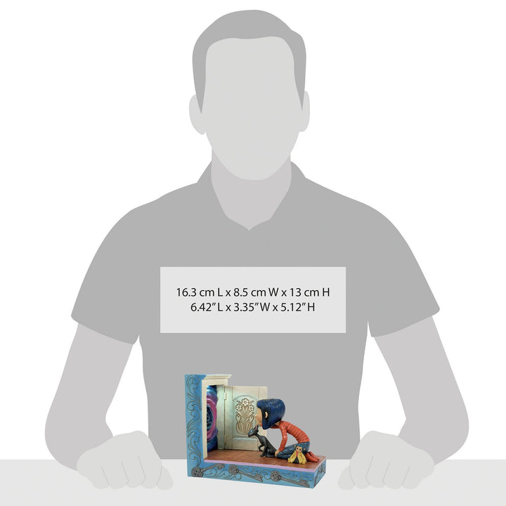 Jim Shore Coraline: Coraline and the Secret Door Figurine sparkle-castle