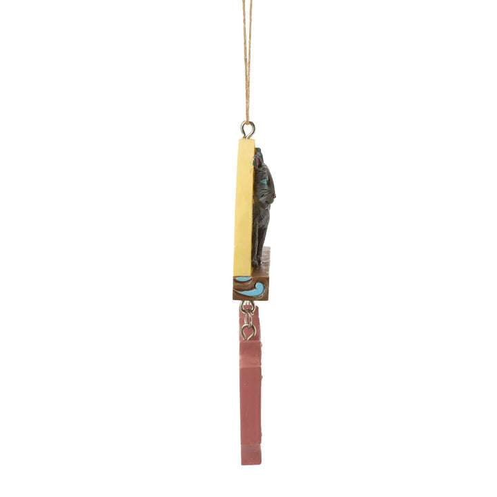 Jim Shore Coraline: Pink Palace Apartments Hanging Ornament sparkle-castle