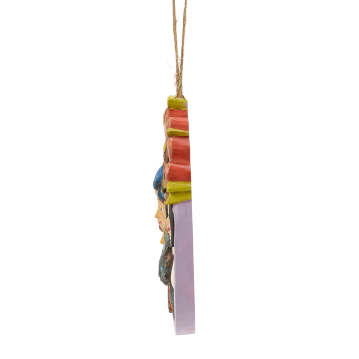Jim Shore Coraline: Group Pose Coin Hanging Ornament sparkle-castle