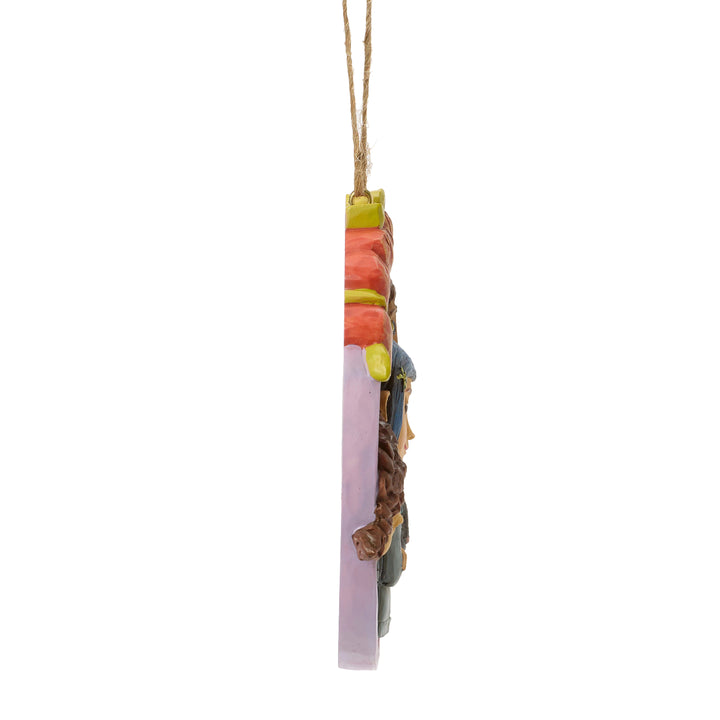 Jim Shore Coraline: Group Pose Coin Hanging Ornament sparkle-castle