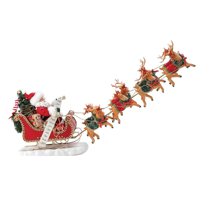 Department 56 Possible Dreams: Snowy Sleighride sparkle-castle