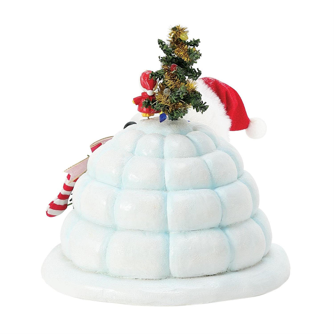 Department 56 Possible Dreams Peanuts: Snoopy's Puffer Igloo sparkle-castle
