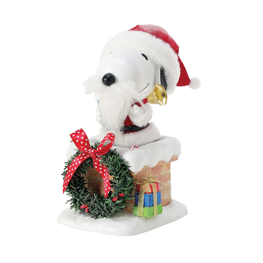 Department 56 Possible Dreams Peanuts: Snoopy on the Rooftop sparkle-castle