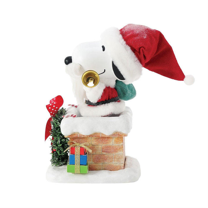 Department 56 Possible Dreams Peanuts: Snoopy on the Rooftop sparkle-castle